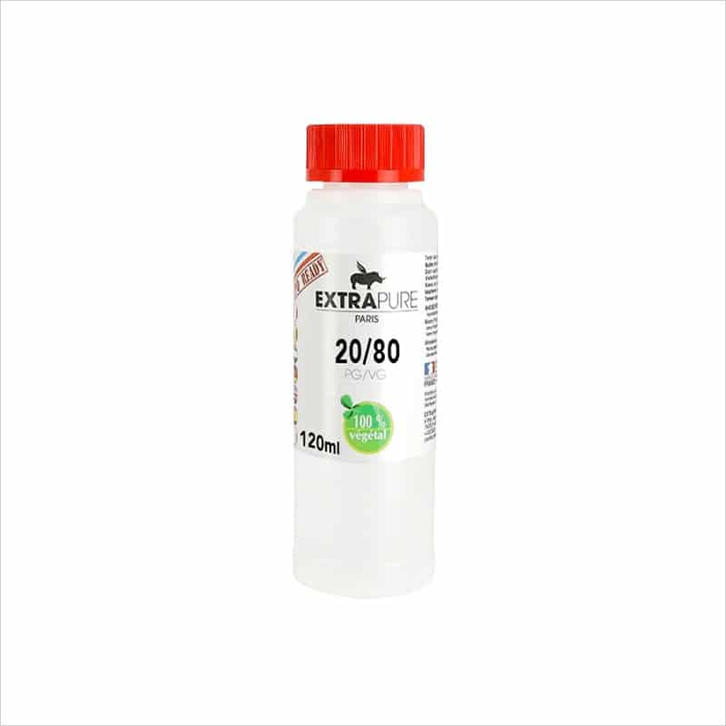 BASE NEUTRE  120ML 20/80 - EXTRAPURE