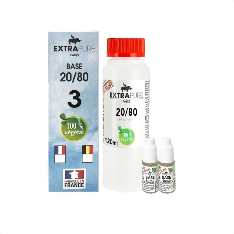 PACK DIY 140ML 20/80 3MG - EXTRAPURE
