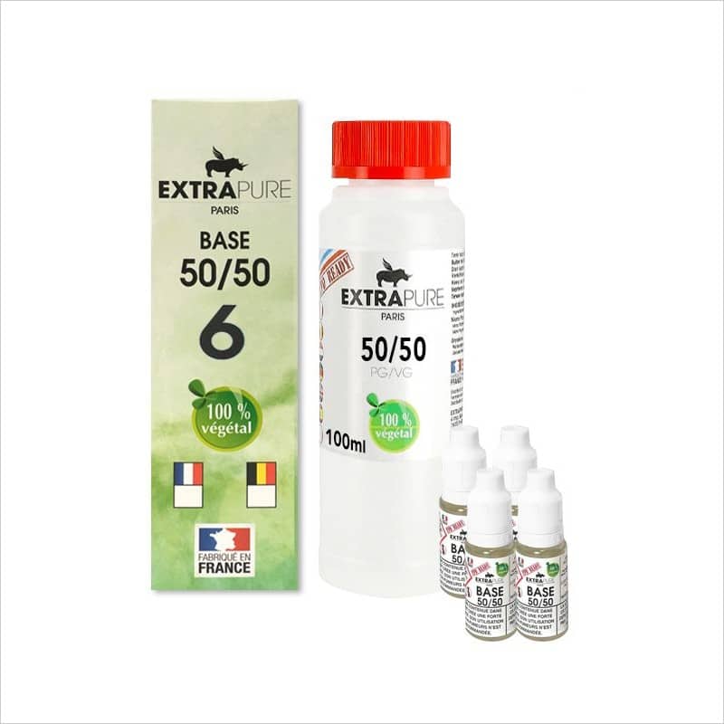 PACK DIY 140ML 50/50 6MG - EXTRAPURE