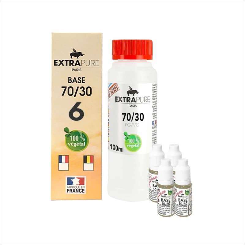 PACK DIY 140ML 70/30 6MG - EXTRAPURE