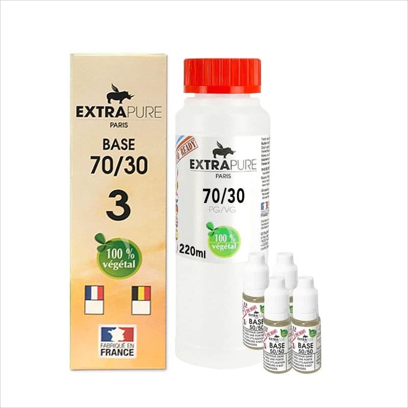 PACK DIY 260ML 70/30 3MG - EXTRAPURE
