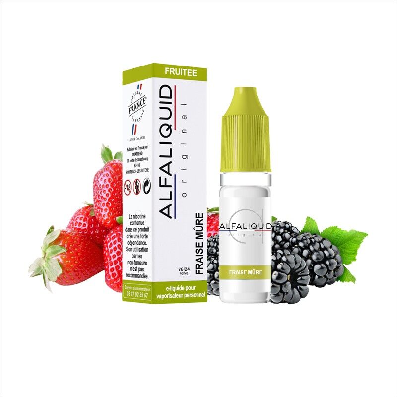 ELiquide FRAISE MURE- ALFALIQUID