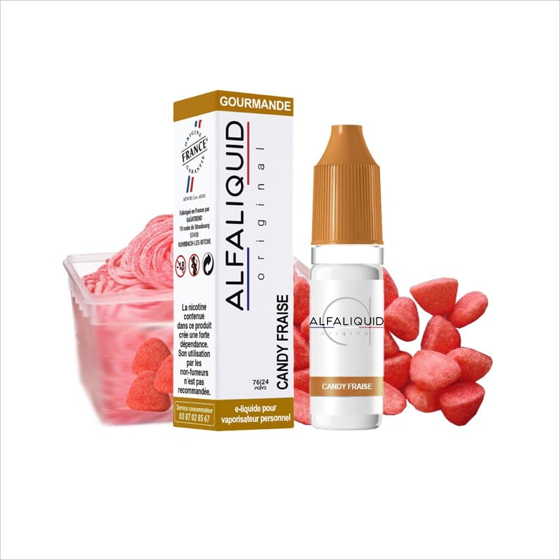 ELiquide CANDY FRAISE - ALFALIQUID