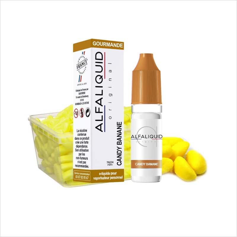 ELiquide CANDY BANANE - ALFALIQUID