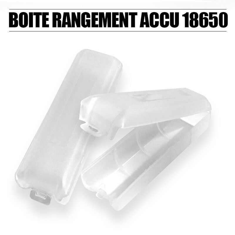 Boite de Rangement pas cher pour Accu 18650 eliquide-DIY.fr Boite de Rangement Accu 18650