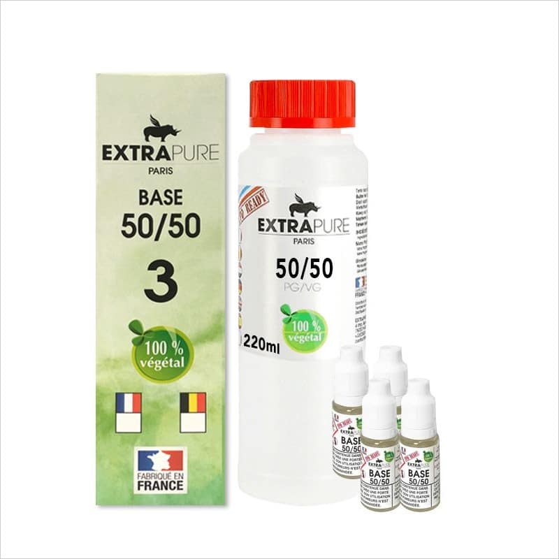 PACK DIY 260ML 50/50 3MG - EXTRAPURE